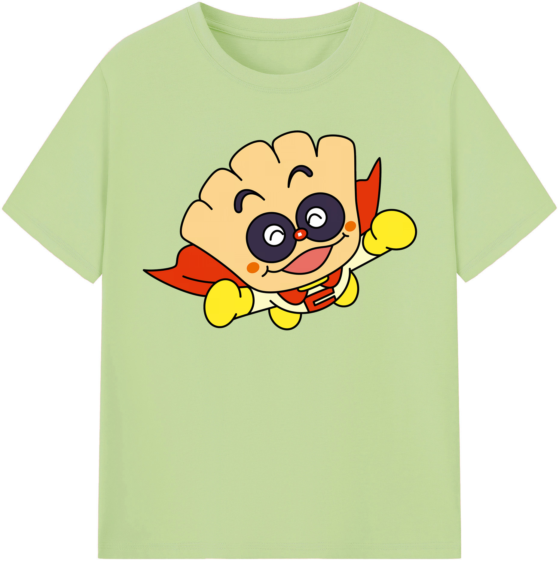 （画像用） アンパンマン Anpanman 綿100％半袖Tシャツ（フロントプリント）